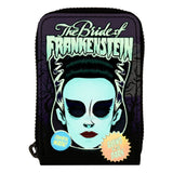 Universal Monsters by Loungefly Bride of Frankenstein Neon Mask Wallet