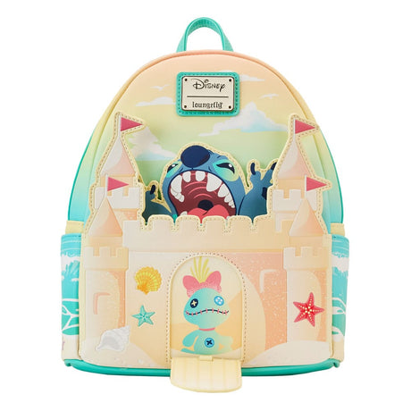 Disney Lilo & Stitch: Stitch Sandcastle Beach Surprise Loungefly Backpack