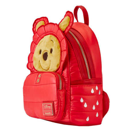 Disney Winne The Pooh Puffer Jacket Cosplay Loungefly Backpack