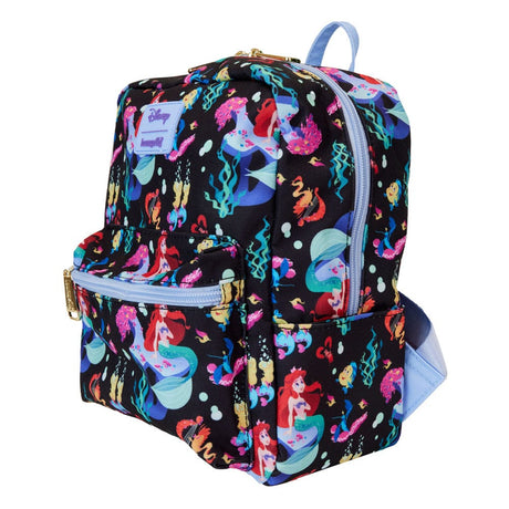 Disney's The Little Mermaid  35th Anniversary Life is the bubbles by Loungefly Mini Backpack