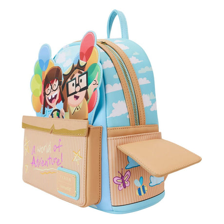 Pixar by Loungefly Up 15th Anniversary Spirit of Adventure Mini Backpack