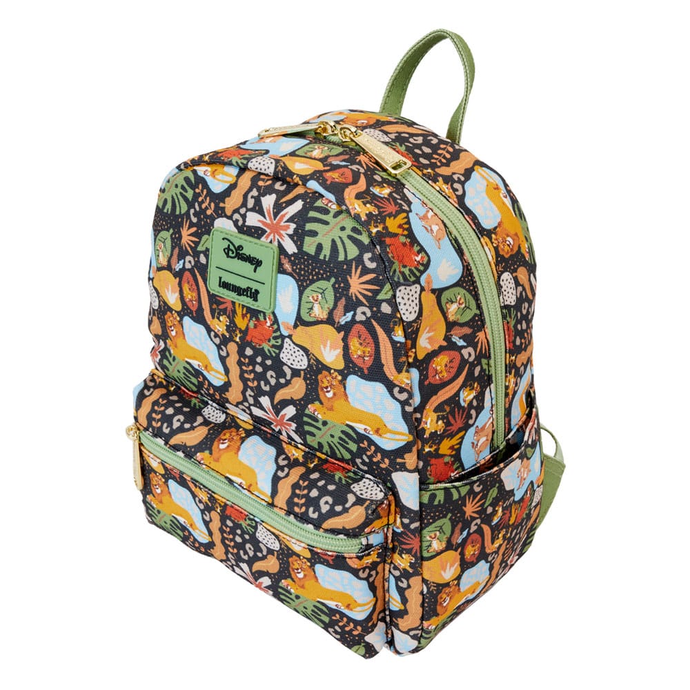 The Lion King by Loungefly 30th Anniversary Silhouette AOP Mini Backpack