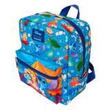 Disney by Loungefly Lilo and Stitch Camping Cuties AOP Mini Backpack