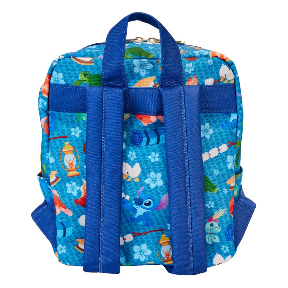 Disney by Loungefly Lilo and Stitch Camping Cuties AOP Mini Backpack