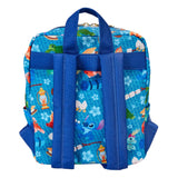 Disney by Loungefly Lilo and Stitch Camping Cuties AOP Mini Backpack