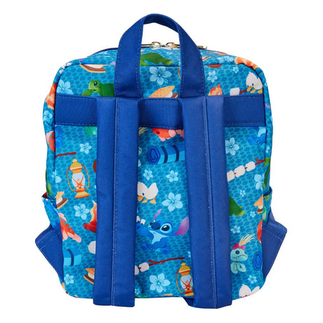 Disney by Loungefly Lilo and Stitch Camping Cuties AOP Mini Backpack
