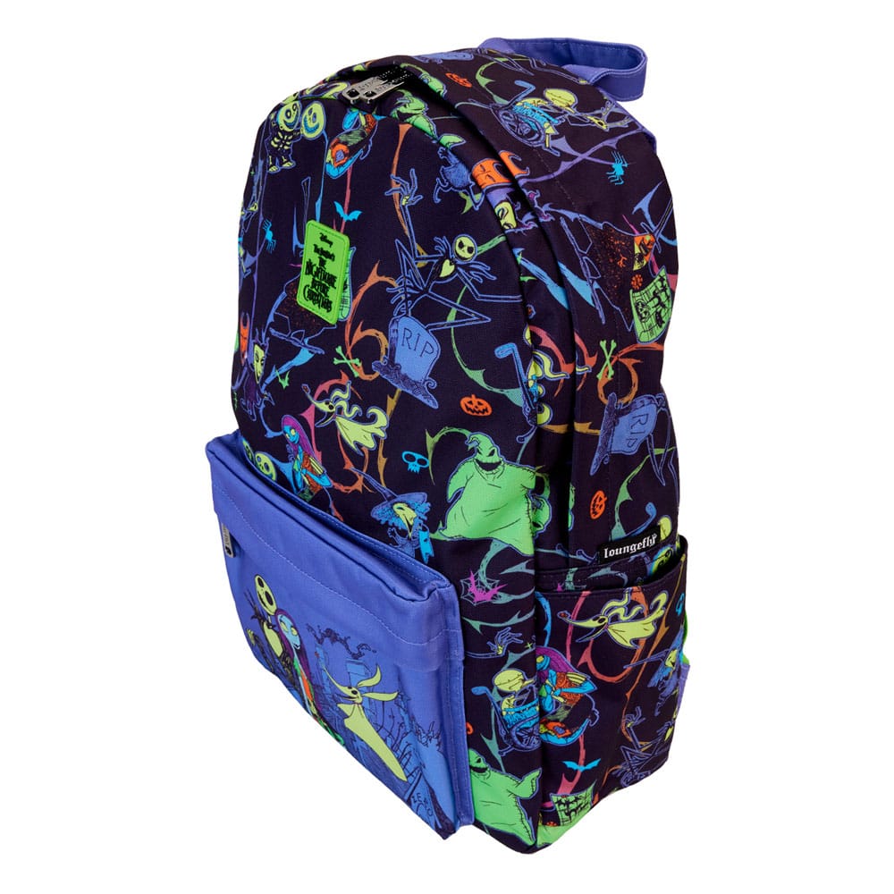 Nightmare Before Christmas by Loungefly Glow In The Dark Characters Backpack