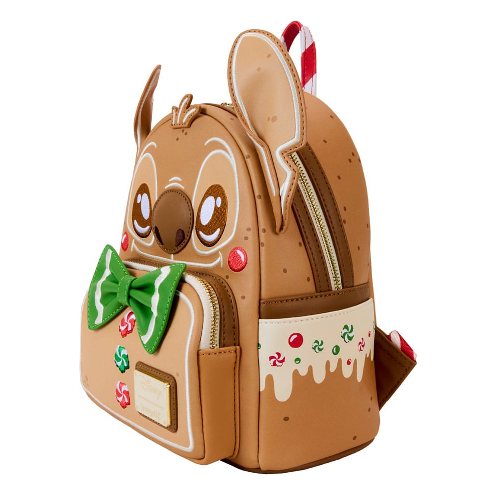 Lilo & Stitch by Loungefly Gingerbread Heart Stitch Cosplay Mini Backpack