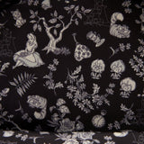 Alice in Wonderland Embroidered Floral Mini Backpack