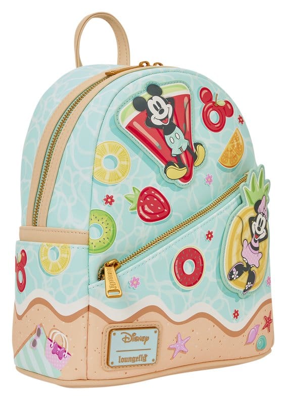 Mickey & Minnie Beach Fun Mini Backpack