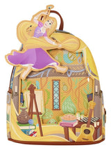 Tangled by Loungefly Mini Backpack Rapunzel Painting