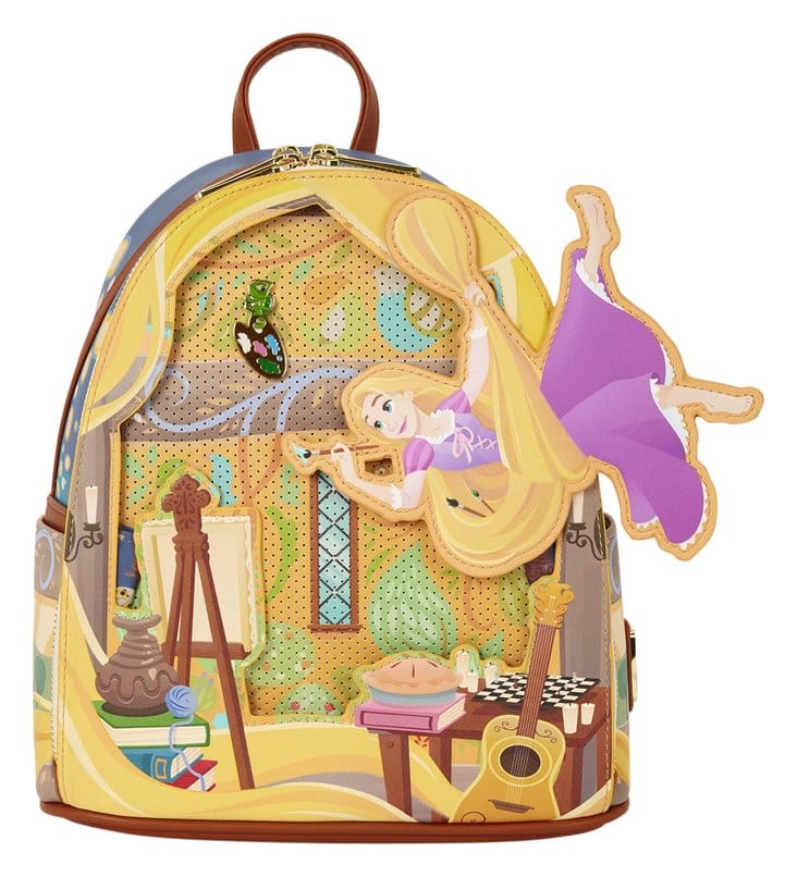 Tangled by Loungefly Mini Backpack Rapunzel Painting