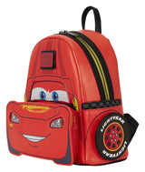 Cars by Loungefly Mini Backpack 20th Anniversary Lightning McQueen Metallic LightUp
