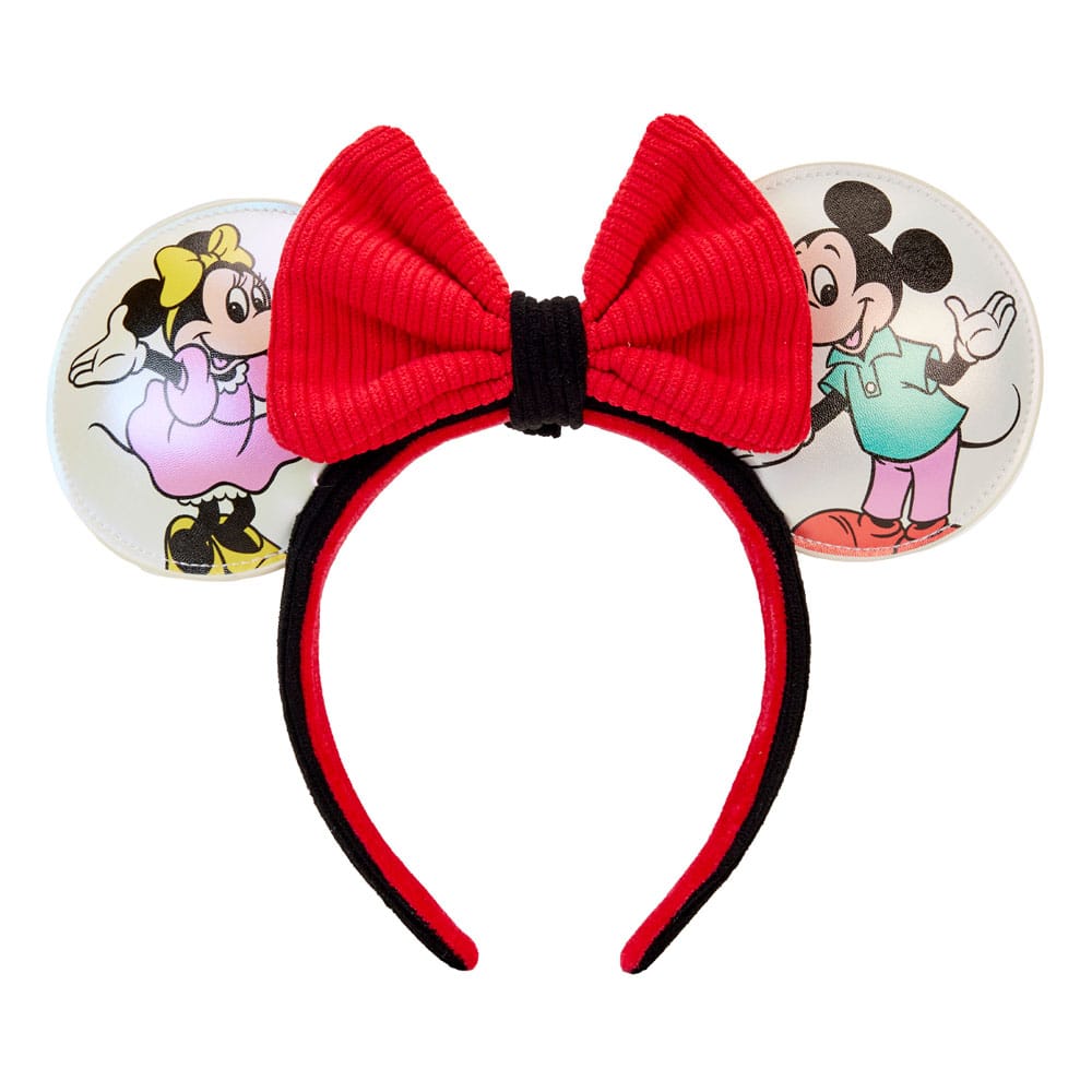 Disney Mickey & Friends 100th Anniversary AOP Loungefly Backpack & Headband Set