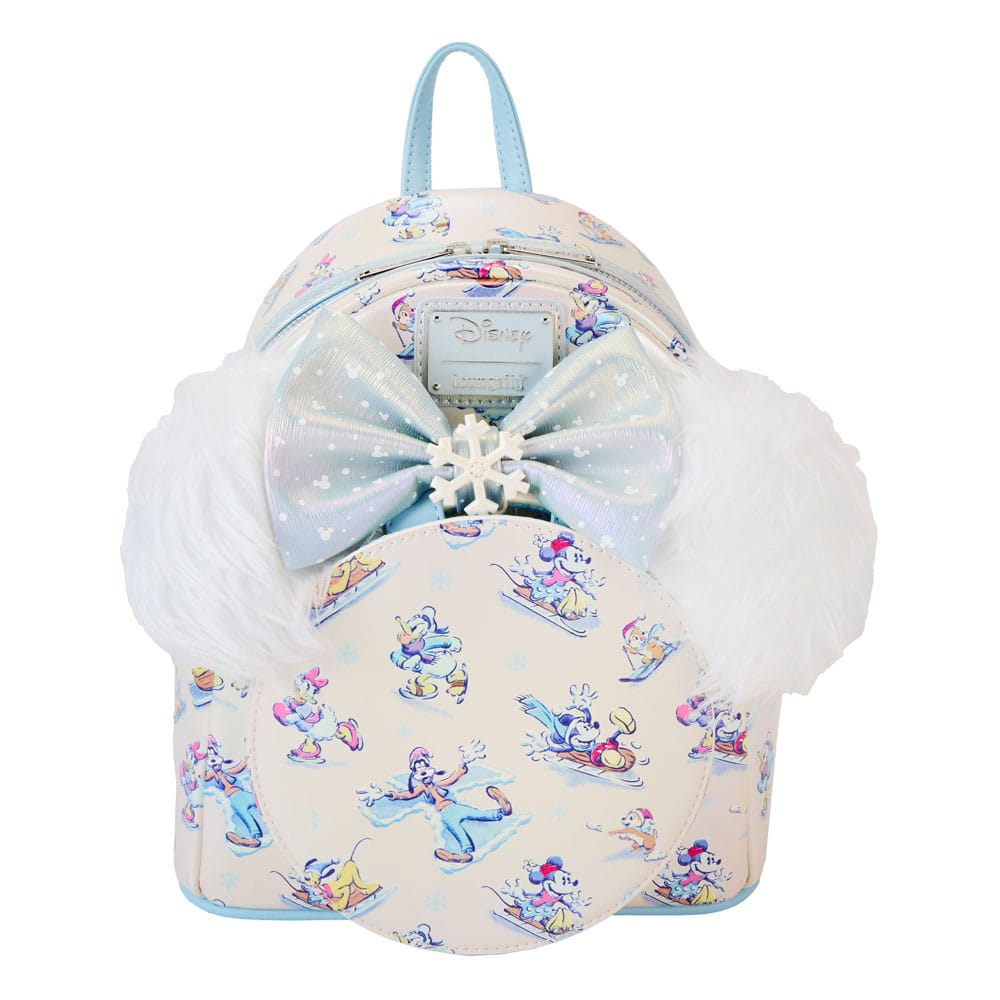 Disney by Loungefly Mickey & Friends Winter Wonderland AOP Backpack & Headband Set