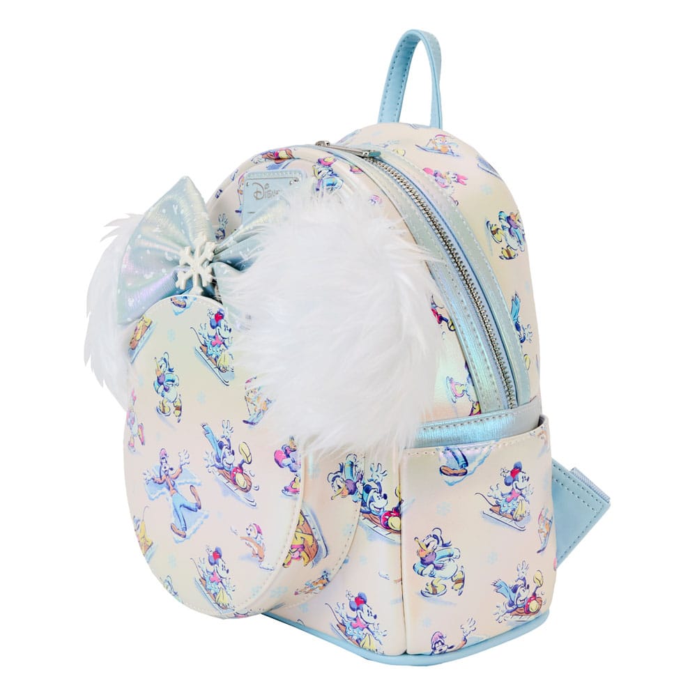 Disney by Loungefly Mickey & Friends Winter Wonderland AOP Backpack & Headband Set