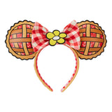 Disney by Loungefly Mickey & Minnie Picnic Pie Ears Headband