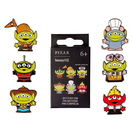 Pixar by Loungefly Enamel Pins Blind Box Aliens Assortment (12)