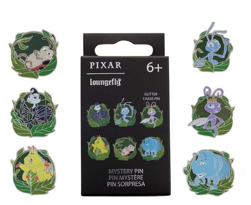 A Bug's Life by Loungefly Enamel Pins Blind Display (12)