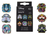 Disney Villains by Loungefly Enamel Pins Blind Display (12)