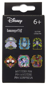 Disney Villains by Loungefly Enamel Pins Blind Display (12)