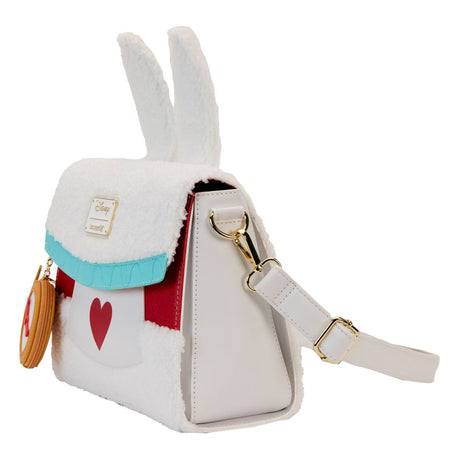 Disney Alice in Wonderland White Rabbit Cosplay Loungefly Crossbody Bag