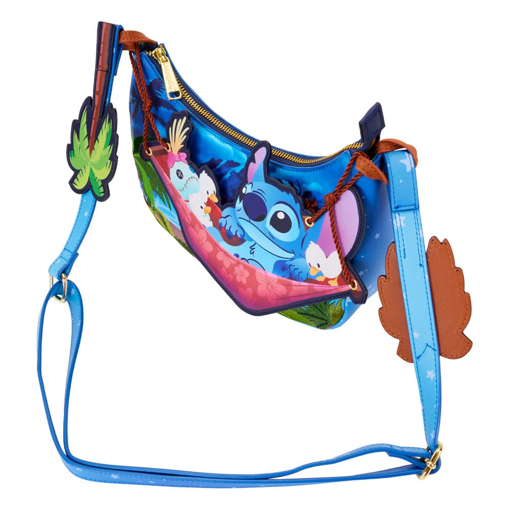 Disney by Loungefly Lilo & Stitch Camping Cuties Hammock Crossbody