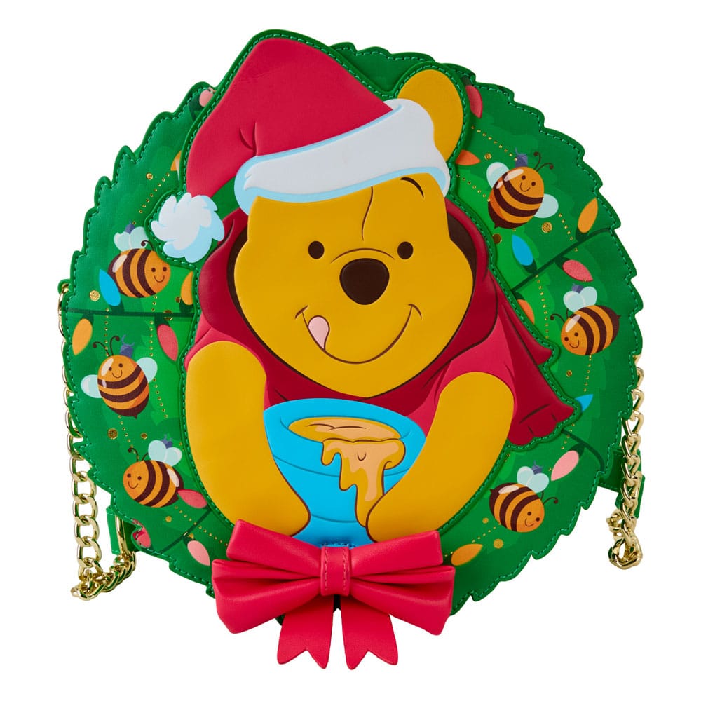 Disney by Loungefly Winnie the Pooh Stuck in Wreath Crossbody