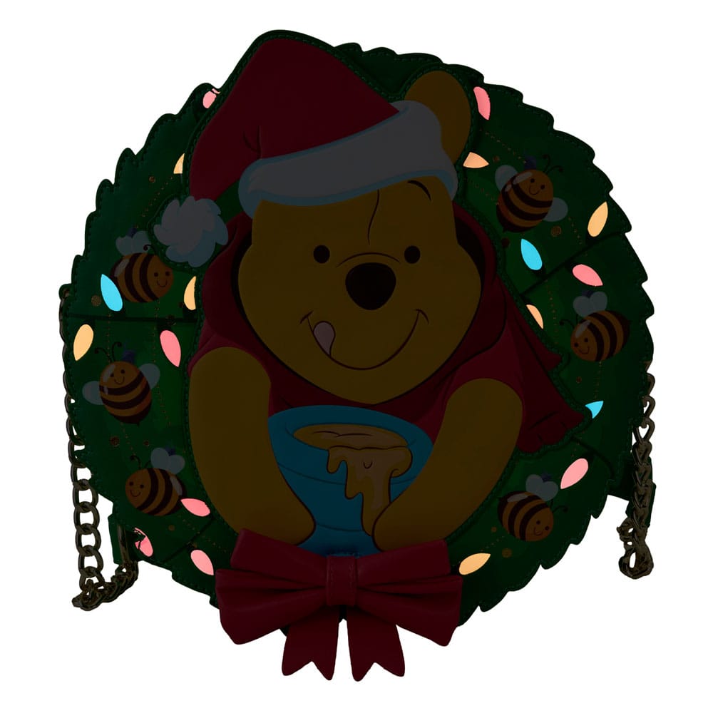 Disney by Loungefly Winnie the Pooh Stuck in Wreath Crossbody