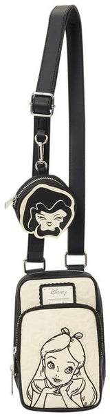 Alice in Wonderland Sling Crossbody Bag