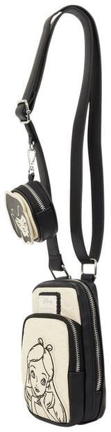Alice in Wonderland Sling Crossbody Bag
