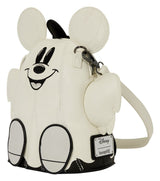 Mickey & Minnie by Loungefly Crossbody Ghost Glow Figural