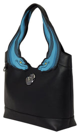 The Little Mermaid by Loungefly Tote Bag with Coin Purse Flotsam and Jetsam