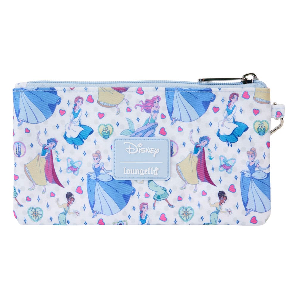 Disney by Loungefly Princess Manga Style AOP Wristlet Wallet