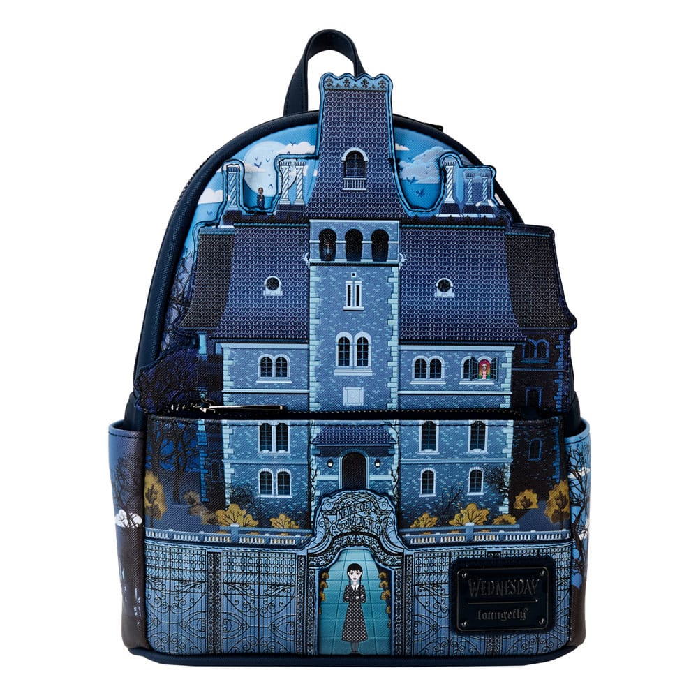 Wednesday by Loungefly Nevermore Academy Mini Backpack