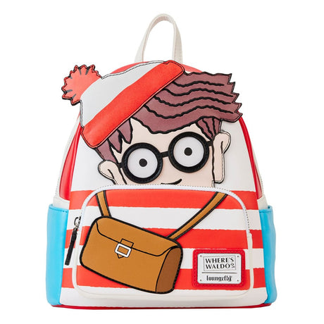 Where's Wally? Wally Loungefly Cosplay Mini Backpack