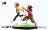 The Adventures of Tom Sawyer Animated! Statue Tom, Huck & Becky 23 cm