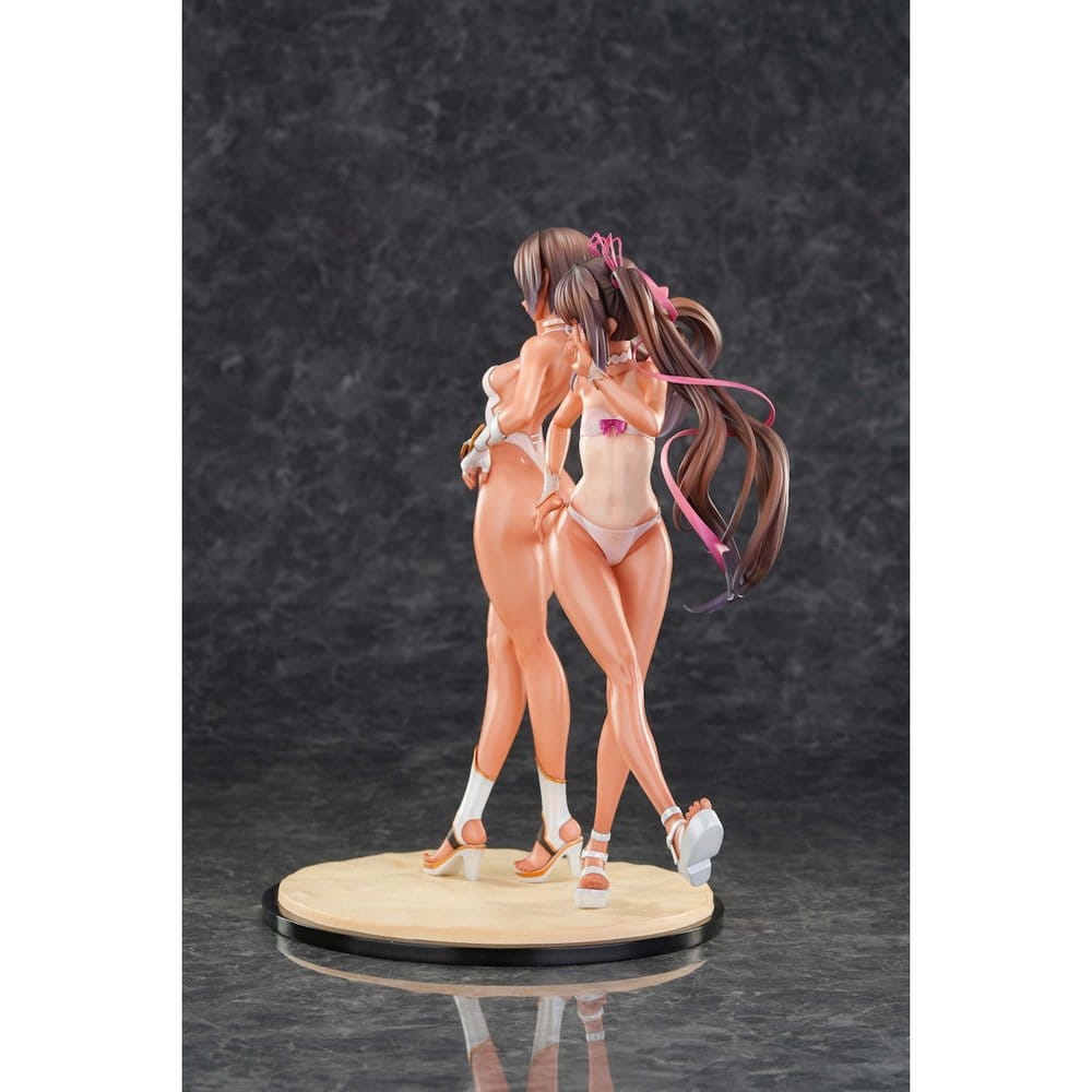 Taimanin PVC Figures 1/6 2-Pack Swimsuit Adult Yukikaze & Yukikaze Mizuki 27 cm