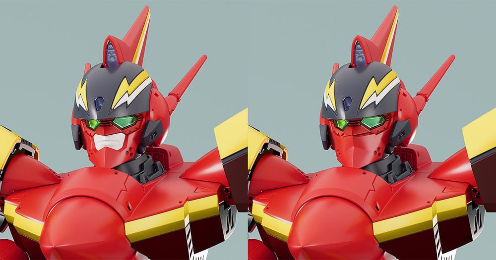 The Super Dimension Fortress Macross PLAMAX VF-19 Custom Fire Valkyrie (Basara Nekki Unit) 22 cm 1/72 Plastic Model Kit