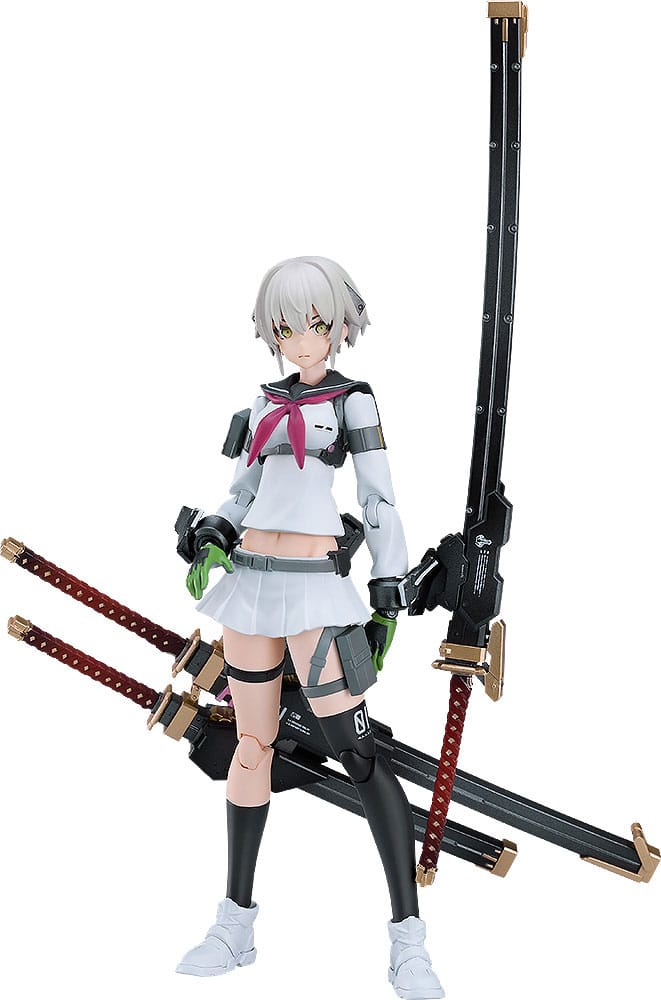 Heavily Armed High School Girls Ichi: Early Ver. 16 cm PLAMAX Action Figure