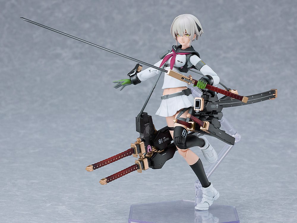 Heavily Armed High School Girls Ichi: Early Ver. 16 cm PLAMAX Action Figure