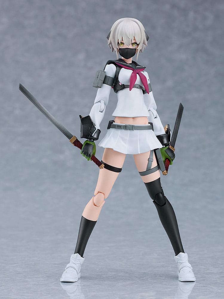 Heavily Armed High School Girls Ichi: Early Ver. 16 cm PLAMAX Action Figure