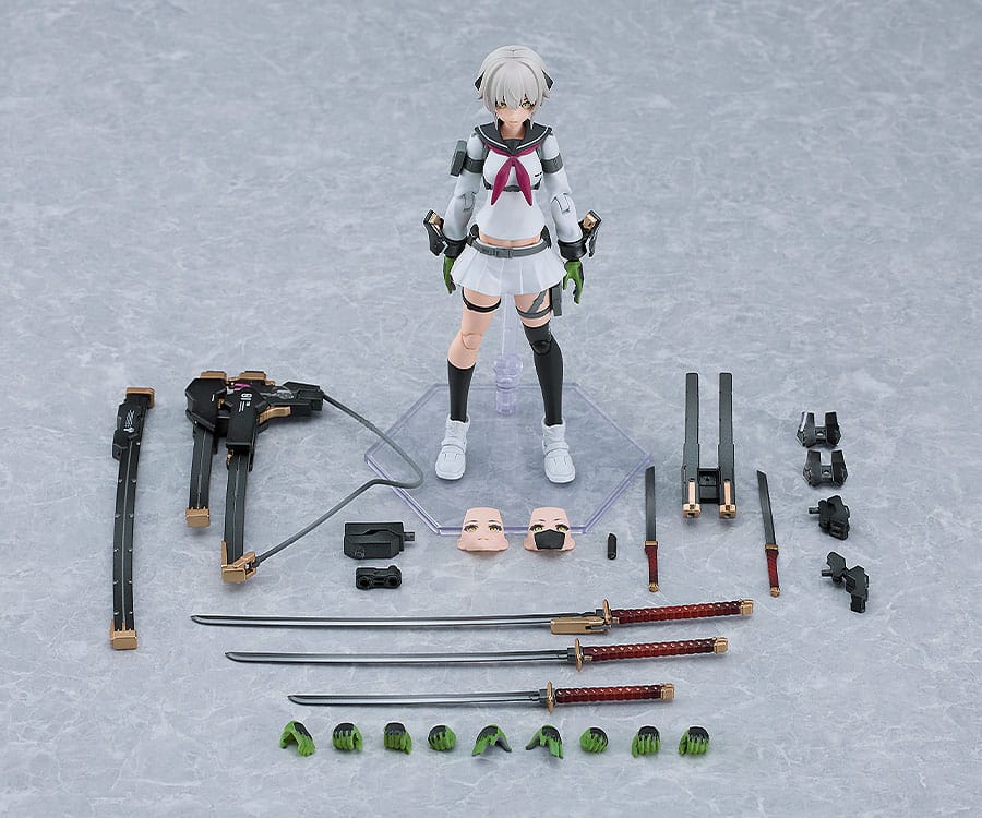 Heavily Armed High School Girls Ichi: Early Ver. 16 cm PLAMAX Action Figure