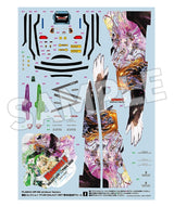 Macross Frontier Plastic Model Kit PLAMAX MF-98: minimum factory Fighter Nose Collection YF-29 GALAXY SET 34 cm