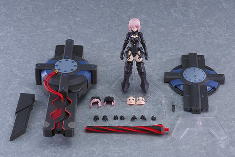 Fate/Grand Order Plamatea Plastic Model Kit Shielder/Mash Kyrielight (Ortinax) Black Barrel Edition 17 cm