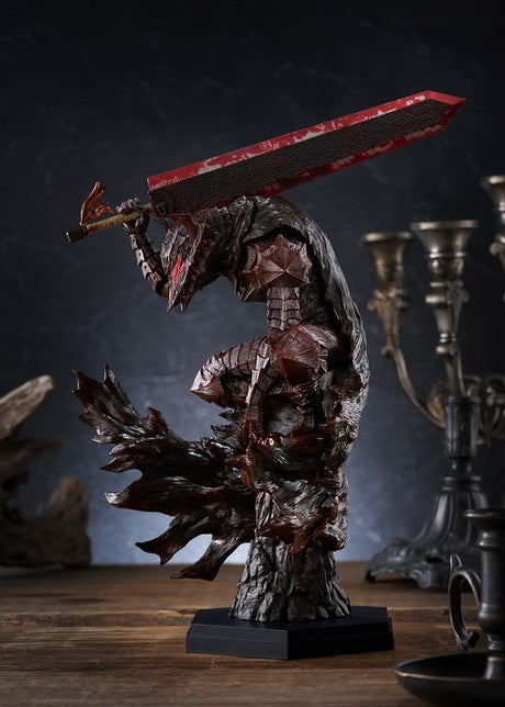 Berserk Pop Up Parade PVC Figure Guts (Berserker Armor): Bloody Paint Ver. L Size 28 cm