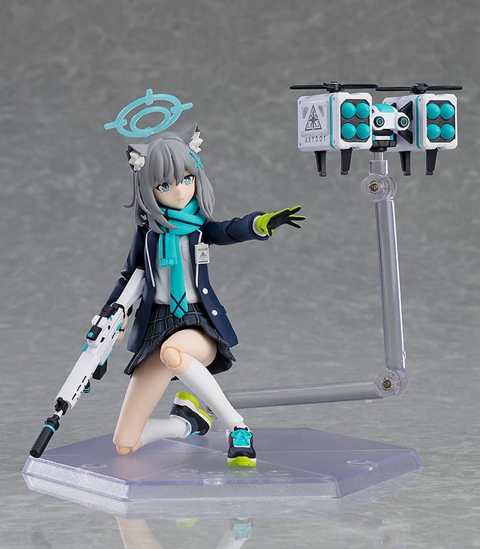 Blue Archive Shiroko Sunaookami (re-run) 15cm Figma Action Figure