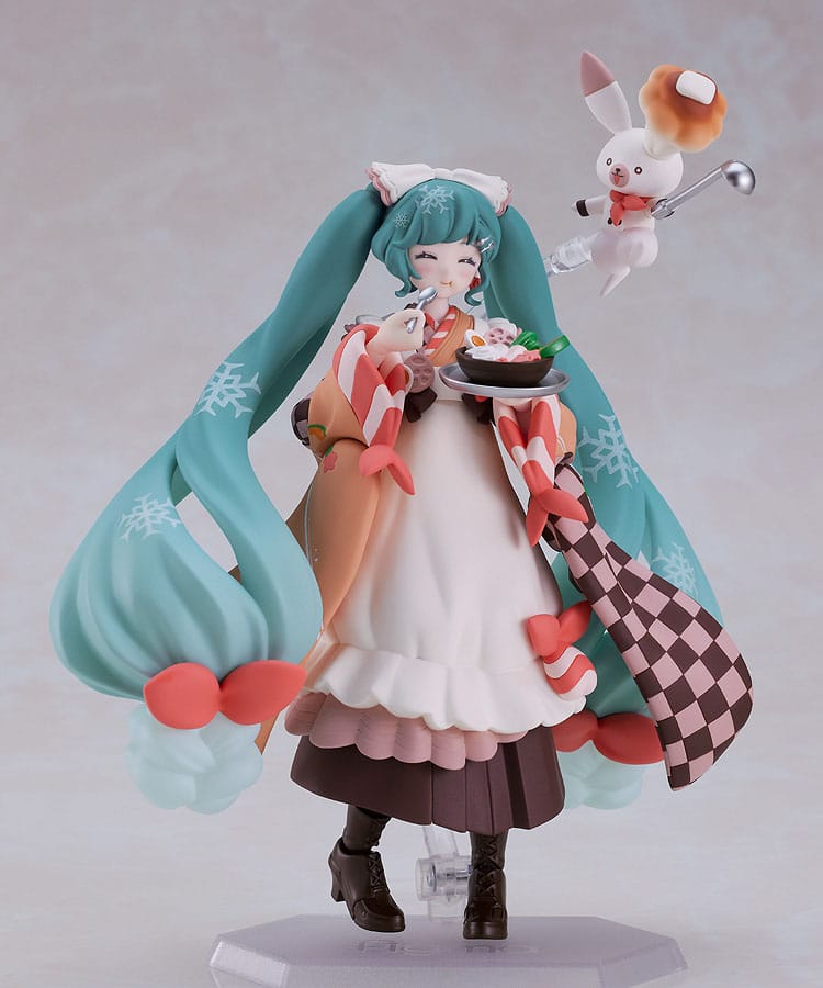 Character Vocal Series 01: Hatsune Miku Snow Miku: Winter Delicacy Ver. 14 cm Figma Action Figure