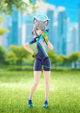 Blue Archive Figma Shiroko Sunaookami Cycling 15 cm Action Figure