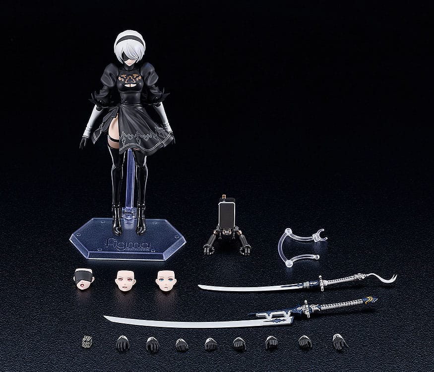 NieR Automata Ver1.1a Figma 2B (YoRHa No.2 Type B) 16 cm Action